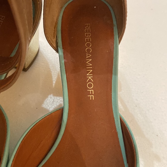 Rebecca Minkkoff pointy shoes block heel - Picture 3 of 10